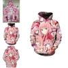 Cozy And Stylish Anime Darling In The Franxx Zero Two Pattern Unisex Hoodie