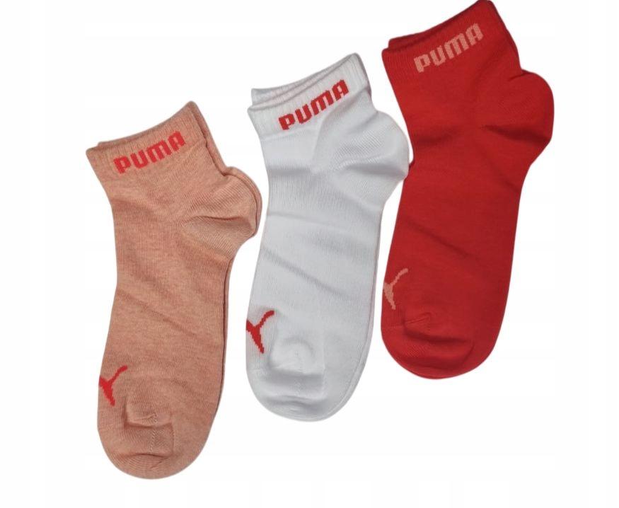 Y8631 PUMA QUARTER SOFT COTTON sports socks 3 pack 39/42