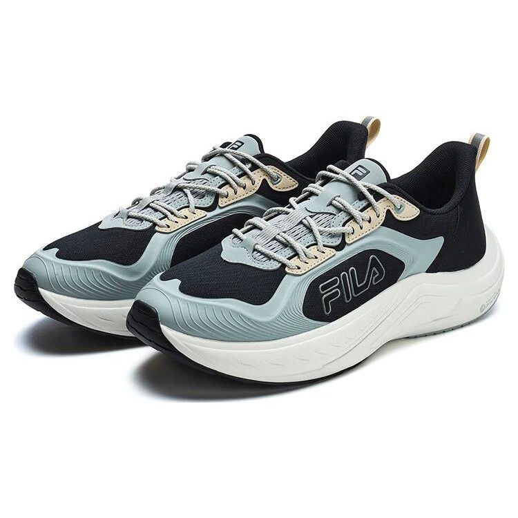 Fila Comfortable Low-Top Running Shoes Men Sneaker Black Gray A12M241233FSH