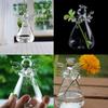 Transparent Angel Vase Crystal Glass Vase Flower Arrangement  Hydroponic Container Home Decoration