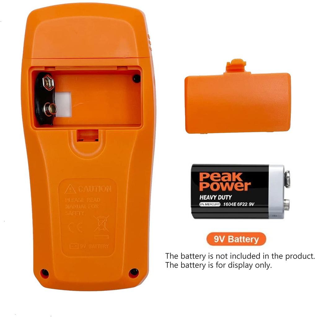 Digital Wood Moisture Meter Wood Humidity Tester Hygrometer Timber Damp Detector Large LCD Display