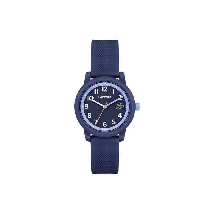 Lacoste Kids 12.12 Watch Quartz Movement Silicone Strap Blue Dial Kids watches 2030043 2030043