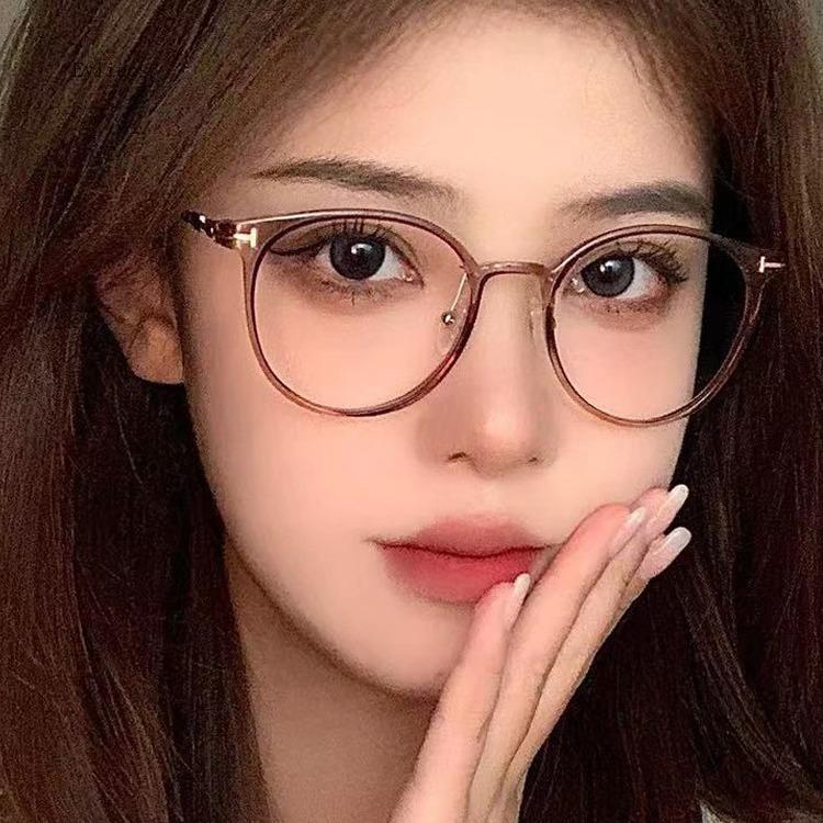 Unisex Retro Myopia Glasses Vintage Anti-Blue Light Blocking Short-Sighted Eyeglasses Diopter 0 To -4.0 Optical Vintage Eyewear