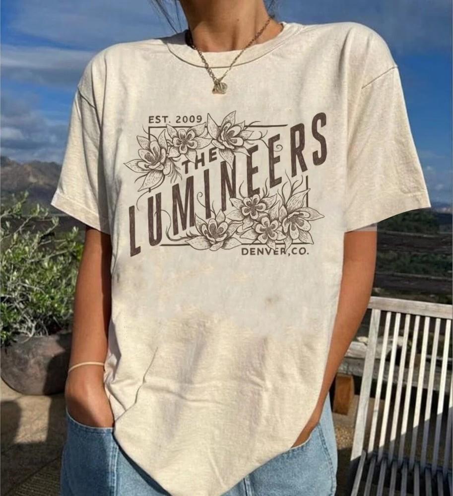 

Vintage The Lumineers Band Est 2009 Full Size S-5XL Gift For Fans 15D462 Unisex T-Shirt L