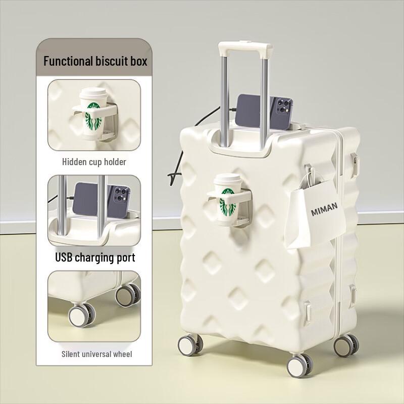 Стильный многофункциональный чемодан-спиннер Xiaoyan 20 inch