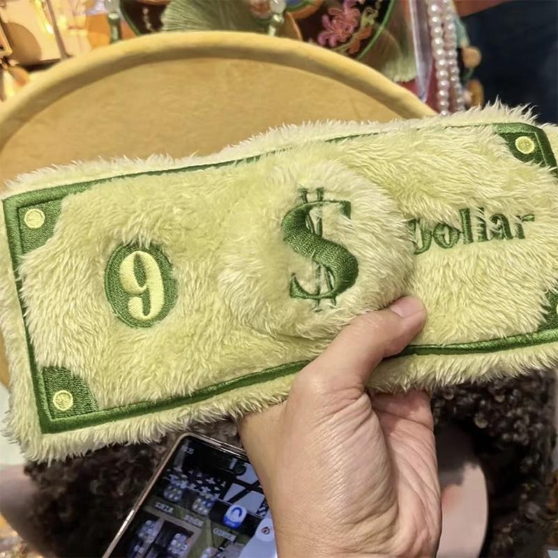 

Cartoon Cute Plush Usd Coin Purse Pencil Case Creative Wallet Storage Pen Bag Student Stationer Organizer Bag