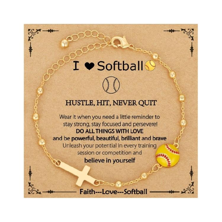 

Lightweight Ball Crucifix Bracelet Adjustable Chain Wrist Bangle Jewelry Gift Alloy Wristband for Casual and Formal Wear