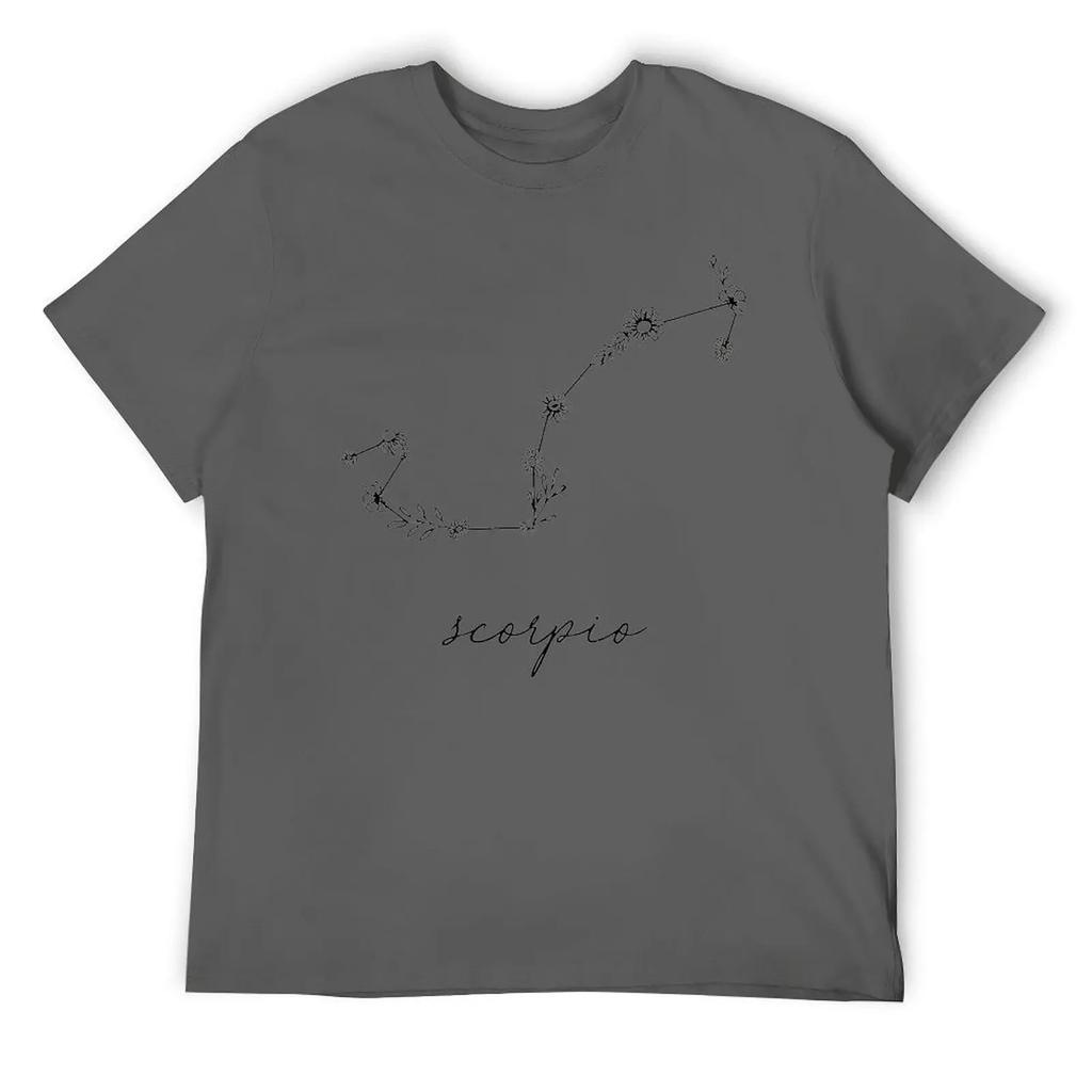 Scorpio Twelve Contellation (1) T-shirt Harajuku Sport  Sarcastic Top Tee Hot Sale Fitness USA Size
