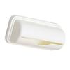 Trash Bag Organizer Plastic Punch Free Wall Mount Garbage Bag Dispenser Holder for Home Kitchen