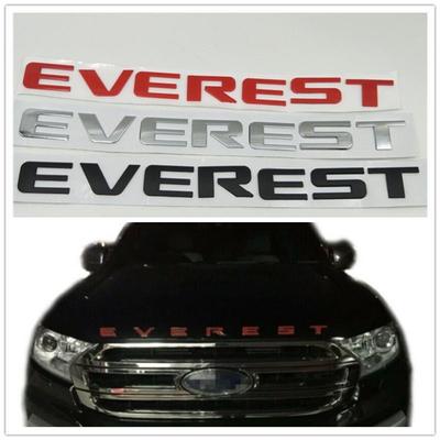 Voor Everest Auto Voorhoofd Logo Sticker Badge Letters Naamplaat Decals