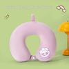 U-Shaped Memory Foam Neck Support Pillow with Custom Logo for Travel and Promotions