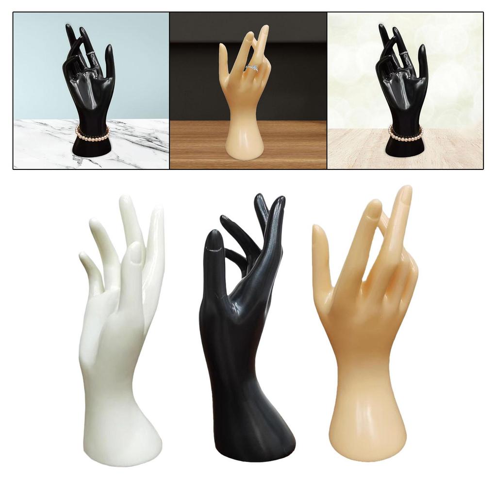 Adults Mannequin Hand Model Jewelry Display Holder Dressing Table Stores Jewellery Rack