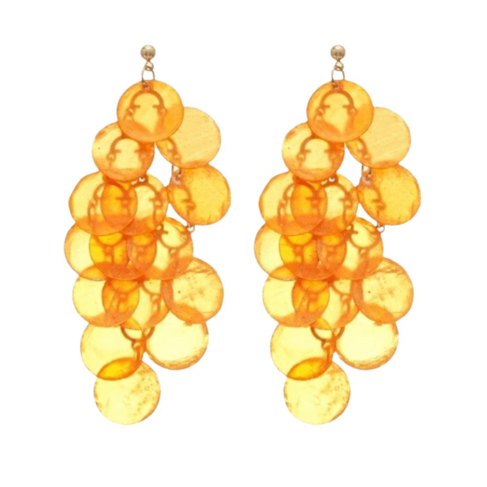 Elegant Shell Earring Bohemian Style Exaggerated Earring Temperament Tassel Drop Earring  Ladies