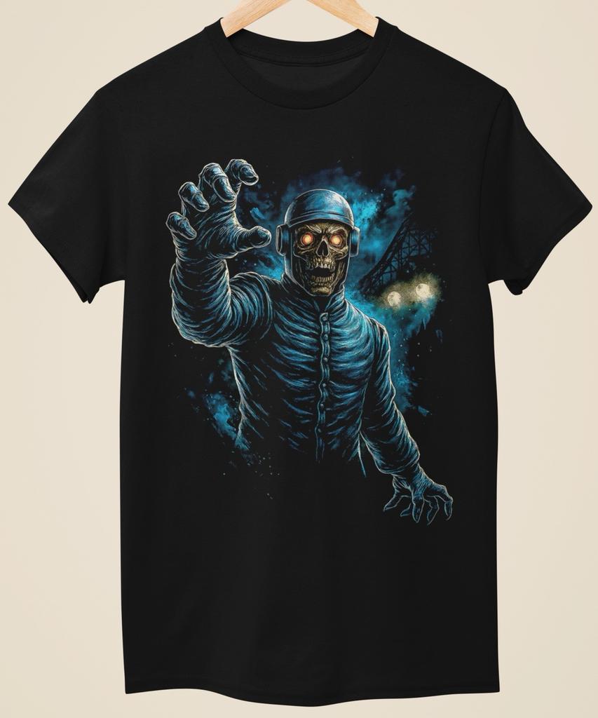 Evil Horror Zombie Unique Halloween Style Unisex Black Printed TShirt (Ho002)