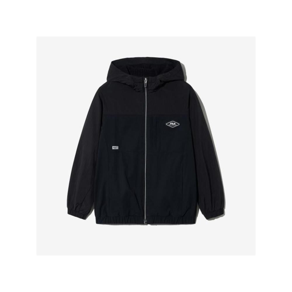 

[fila Kids] Pf Woven Warm Up Track Zip Up Fk2wtg4301m Blk q0zFk2wtg4301mBlk BLACK/130