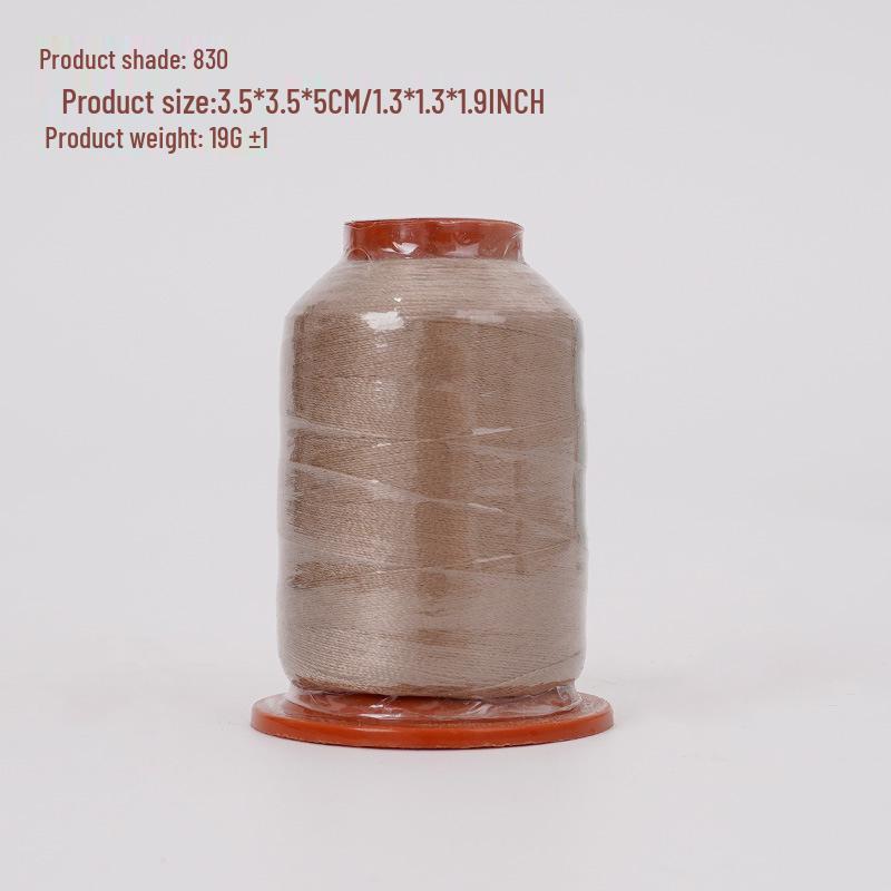Polyester Sewing Thread: 100 Colors, 500 Yards, Fine Two-Strand, High-Speed, for Hand Sewing