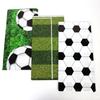 Disposable Football Theme Tablecloth Soccer Grass Design Soccer Banner  Birthday Party