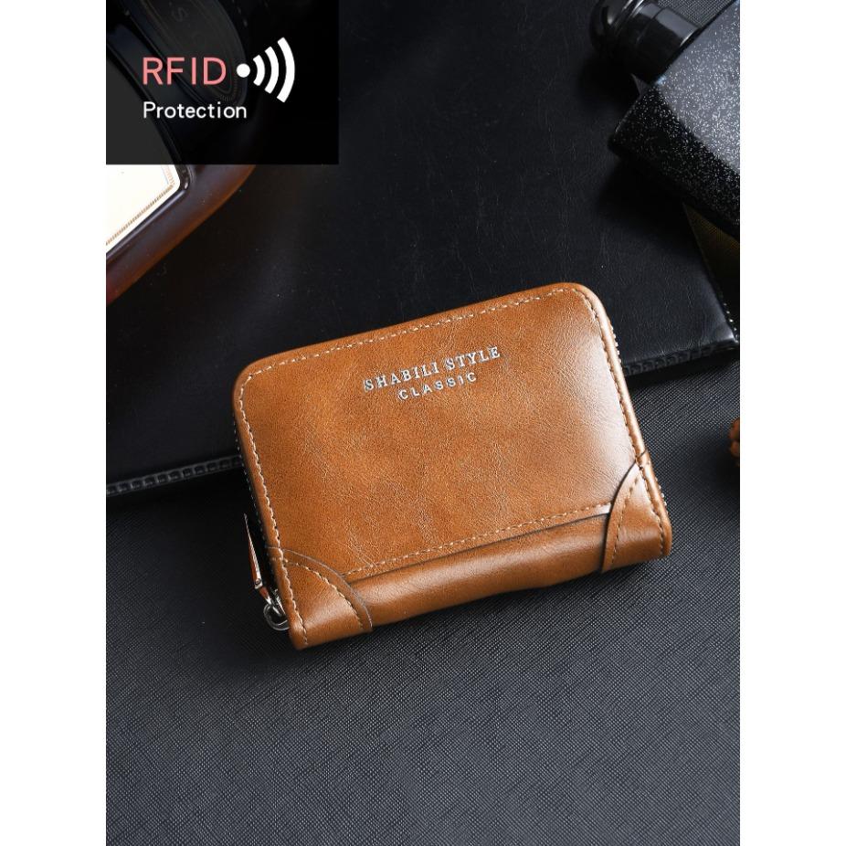 

Сумка большой вместимости с несколькими слотами для карт, мужской держатель для мелочи и карт светло-коричневого