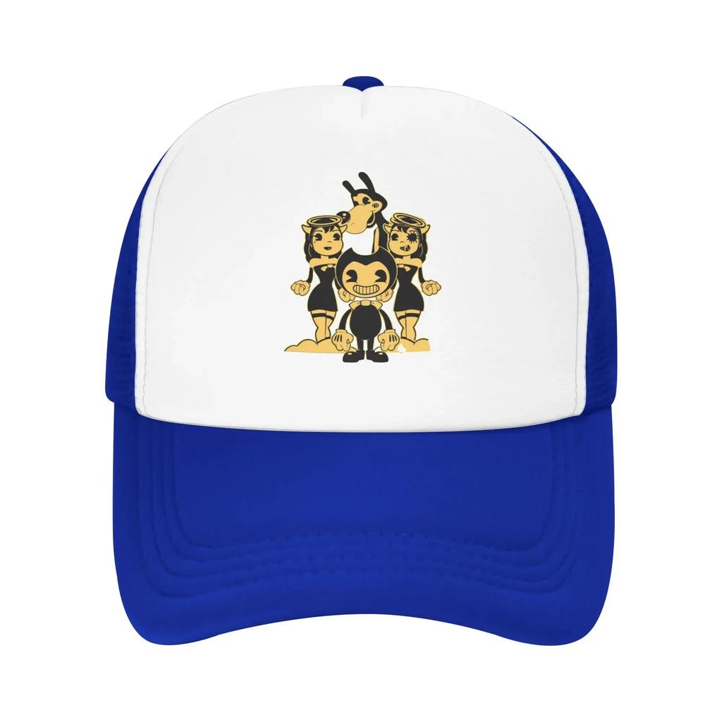 Games Famlily Bendys Pool Party Mesh Baseball Caps Women  High-end Female Beach Dad Hat Peaked Cap