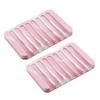 Multifunctional Silicone Soap Dish Water Draining Tray for Home Bathroom Sink and Kitchen Counter