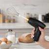 with Replacement Heads Electric Egg Beater Handheld Electronic Batter Stirrer  Baking