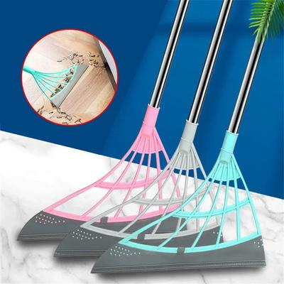 Multifunctional Silicone Broom Wiper Squeegee Window Washing Household Home Floor Glass Scraper Hand-push Mirror Cleaning Toolss