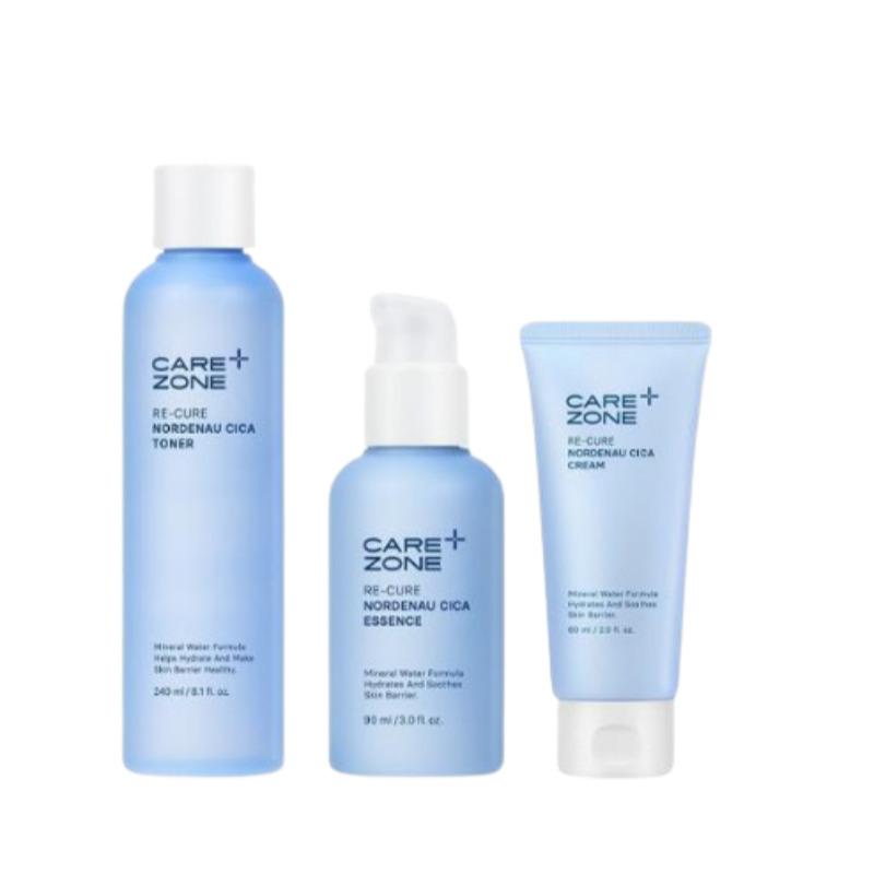 CAREZONE Recur Nordenao Cica 2-Set (Toner 240ml + Essence 90ml)