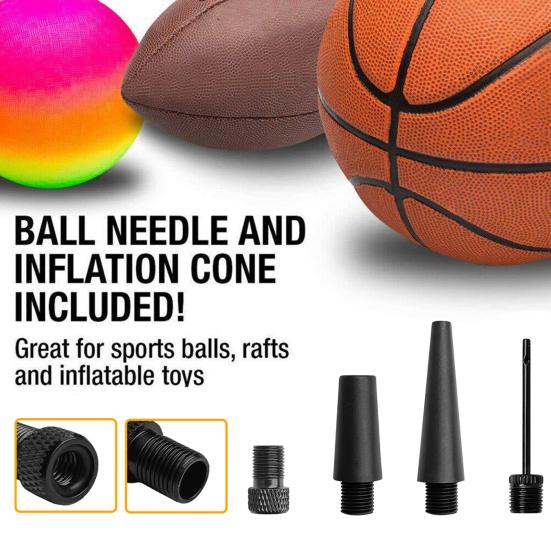 Ballnadel Lang Kurz Düsenset Auto Luftpumpe Zubehör Rostfrei Korrosionsbeständig Einfach Breite Kompatibilität Luftpumpe Ballnadel