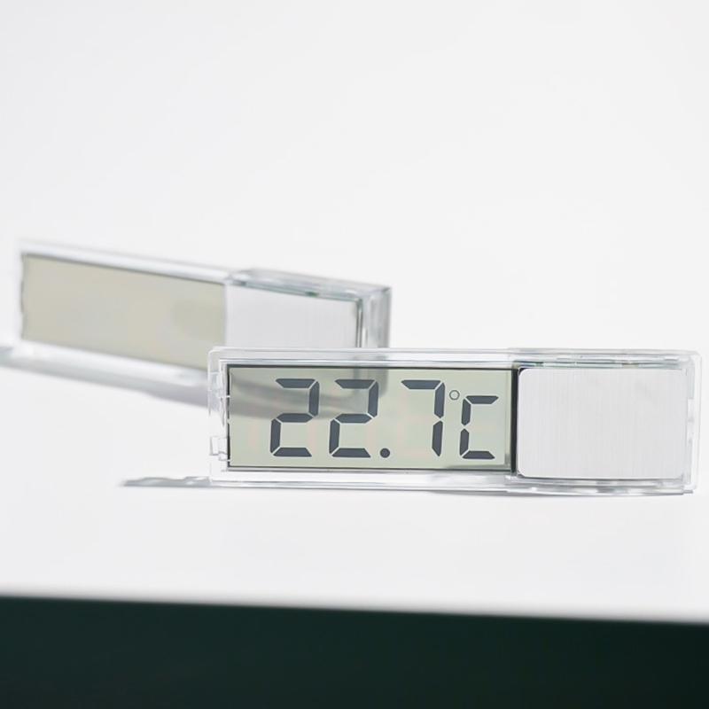 LED Digital Aquarium Thermometers Measure Temperature Meter Tool Stick On Fishtank Water Temperature Meter