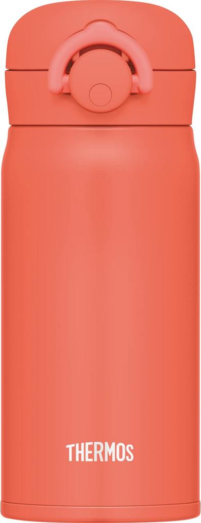 Thermos Vacuum Insulated Portable Coral Mug, 350ml, Orange, JNR-353 C-OR