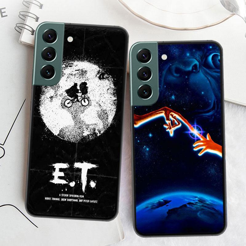 E.T. the Extra-Terrestrial Phone Case For Samsung Galaxy S22 S25 Ultra S21 S10 Plus S26 Edge S20 S23 S24 FE Cover Silicone S