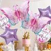 Glossy Balloon Birthday Decorations (Butterfly Set)