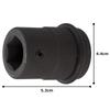 TONE Impact Bit Socket 21mm Width (Interchangeable), 6AH-S21, 19.0mm (3/4") Drive,