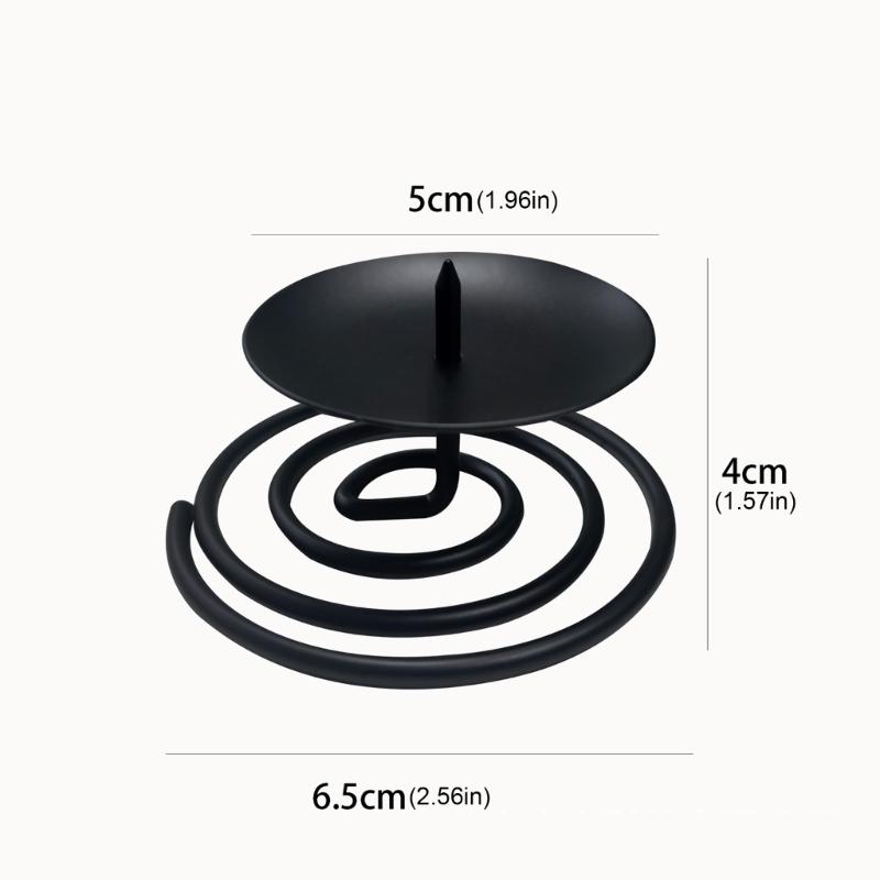 Retro Candlestick Candle Holders Iron Taper Candle Holders for Table Centerpiece Wedding Christmas Home Decorations