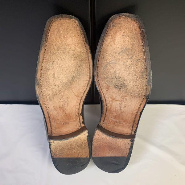 80s-90s? Vintage/MEZLAN/Slip-On Shoes/Size 12/29.5-30.0cm/Black/(USED)