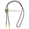 Cool Bolo Tie Necktie Western Cowboy Necktie Necklace Male Costume Accessory