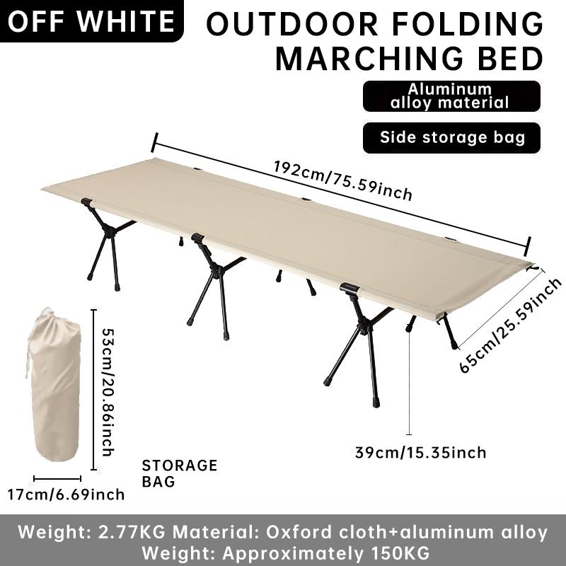 Outdoor Camping Tent, Foldable Bunk Bed Tent, Portable Single Person Marching Bed Tent, Mosquito Proof Beach Tent, Hiking Tent