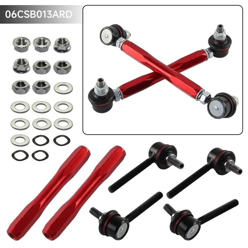 10mm x 210-260mm Anti Roll Sway Bar Adjustable Drop Links Front/Rear for BMW for Honda for Mini for Land Rover for Lexus