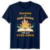 Reading Is Dreaming TShirt Book Lover Gift Adult Unisex Hobbies