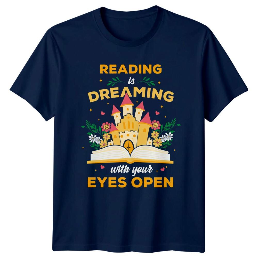 Reading Is Dreaming TShirt Book Lover Gift Adult Unisex Hobbies