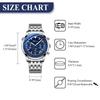 Men's Stainless Steel Analog Watch with Calendar, 3ATM Water Resistant, Simple and Stylish Design, Small Seconds, Luminous Hands, Quartz Movement,