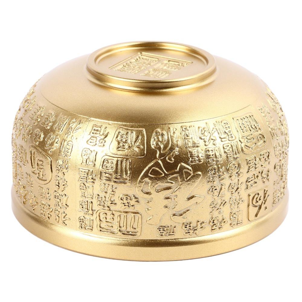 Brass Feng Shui Brass Bowl Hundred Blessings Brass Treasure Bowl Brass Ornaments Bowl Home Decor