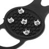Winter Sport Shoe Cover For Women Men 2Pcs 5/8-Stud Anti-Slip Ice Claws Snow Climbing Spike Grips Crampon Cleats Boots Cover