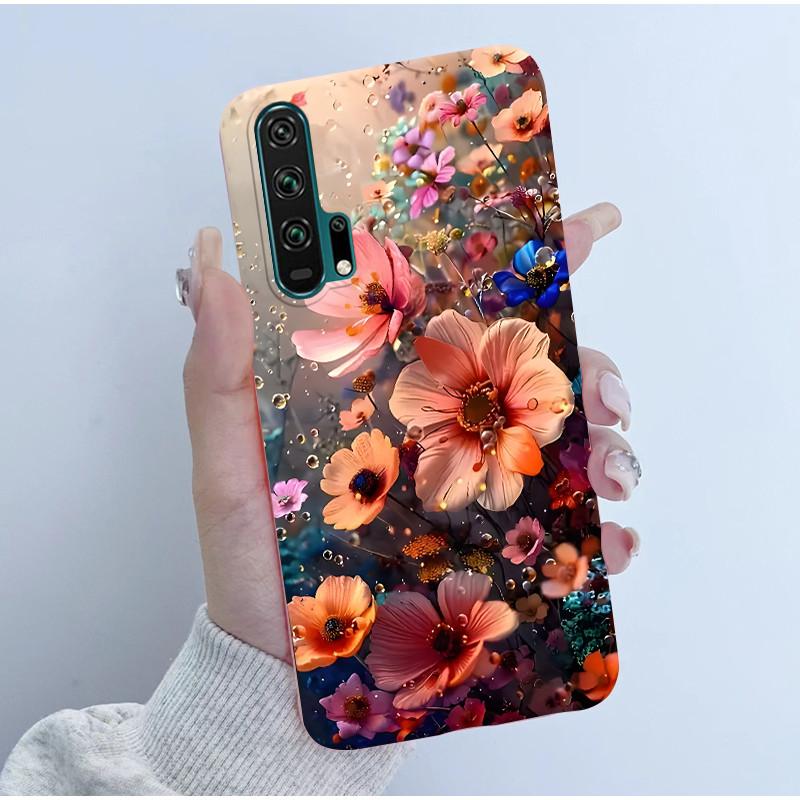 For Honor 20 Pro Case Honor20 Pro Back Soft TPU Silicone Cover Cute Cartoon Panda Phone Case For Huawei Honor 20 Pro Coque Funda