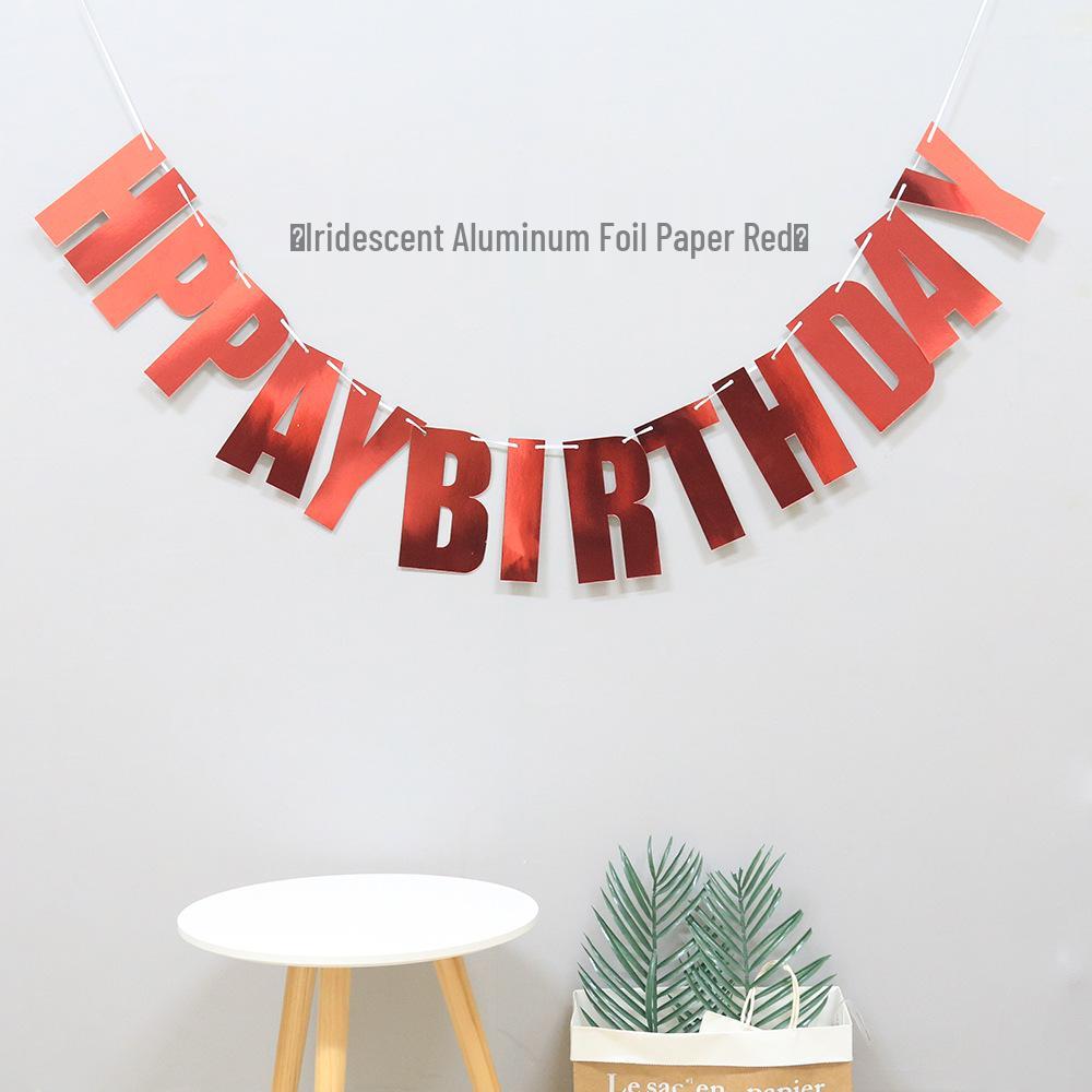Colorful Happy Birthday Banner - Children's Party Decoration