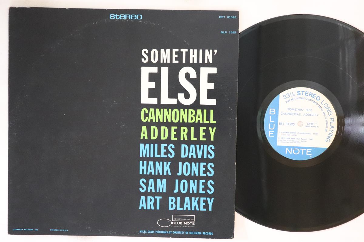 

LP Record CANNONBALL ADDERLEY - Somethin Else BST81595 BLUE NOTE 1972 US Jazz Used