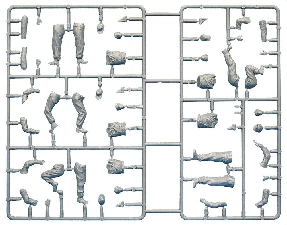 Miniart Scale German Tank France 1944 Special with Weapons and Plastic MA35252 1/35 Crew, Edition, Equipment, Model,