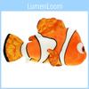 Adorable Clownfish Cute Plush Toy Fully Stuffed Fish Dolls For Kids And Collectors