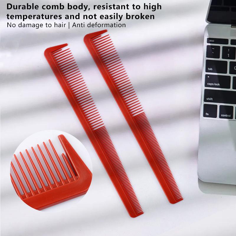 Frisör Professionell Hårklippningskam Frisörsalong Hårklippningskammar Polisonger Hårborste Hårsalong Stylingverktyg Tillbehör