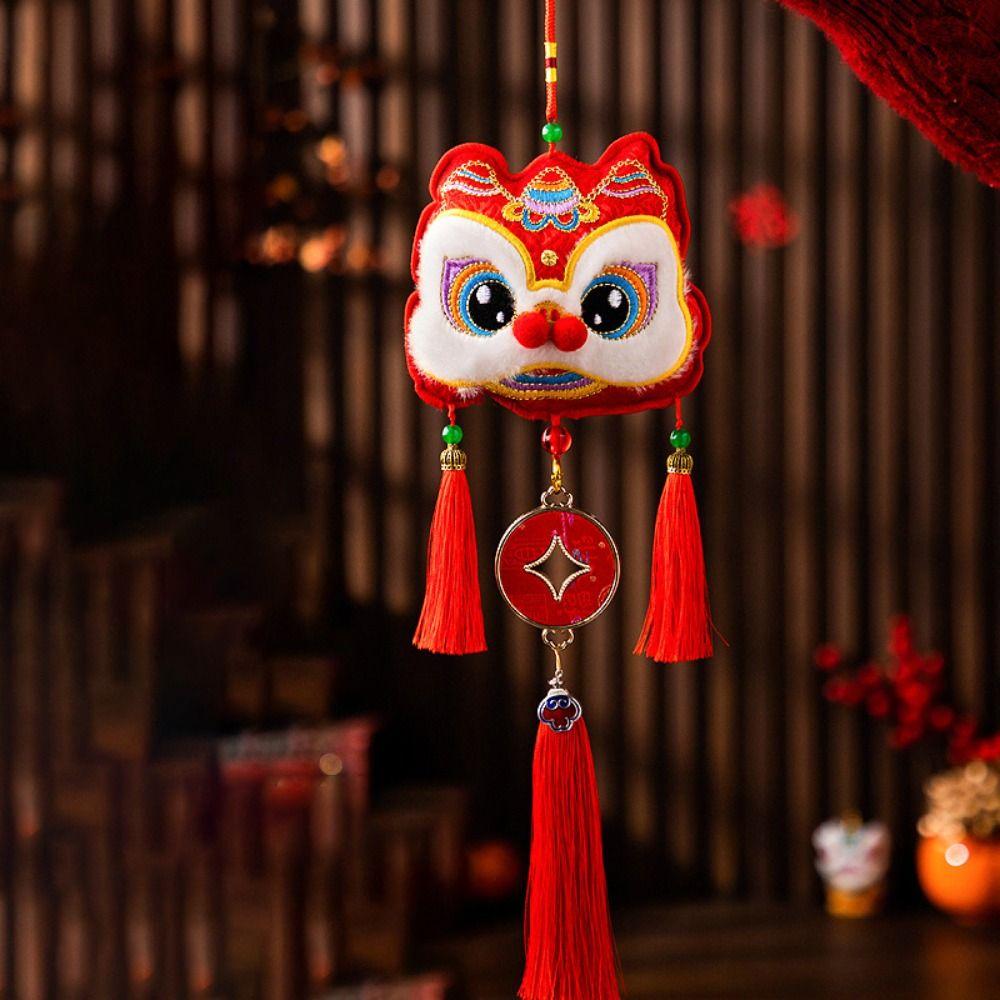 Rote Neujahrsdekoration Traditionelles Pferdejahr Hängende Ornamente Heimdekoration